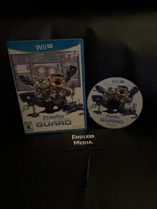 Star Fox Guard Nintendo Wii U Item and Box Video Game