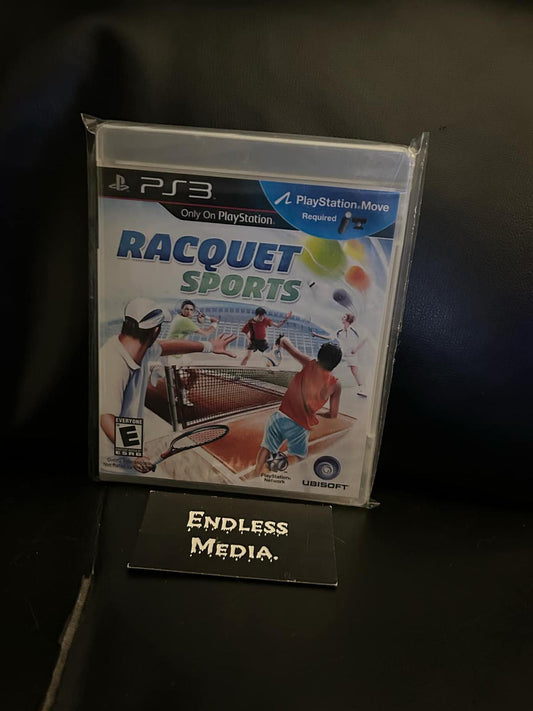 Racquet Sports Sony Playstation 3 New & Sealed Video Game