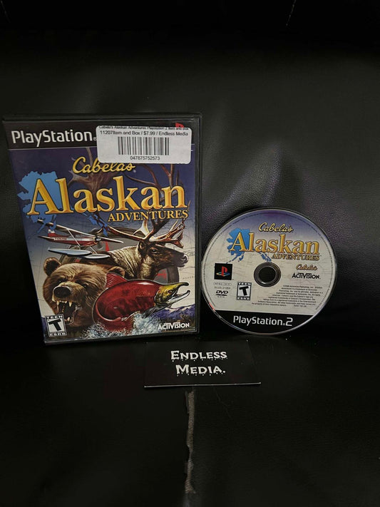 Cabela's Alaskan Adventures Sony Playstation 2 Item and Box Video Game