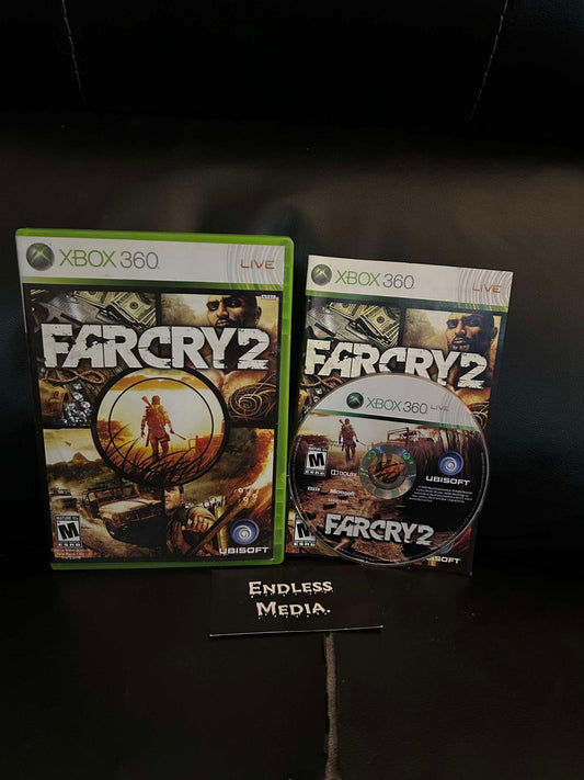 Far Cry 2 Microsoft Xbox 360 CIB Video Game