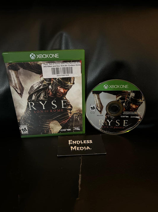 Ryse: Son of Rome Microsoft Xbox One Item and Box Video Game