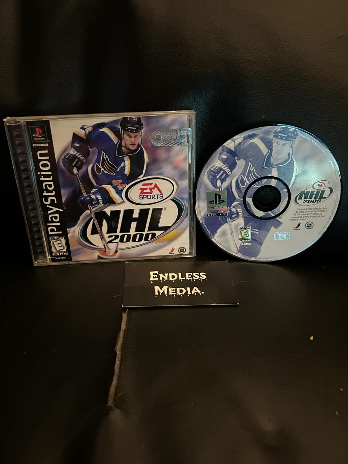 NHL 2000 Sony Playstation CIB Video Game