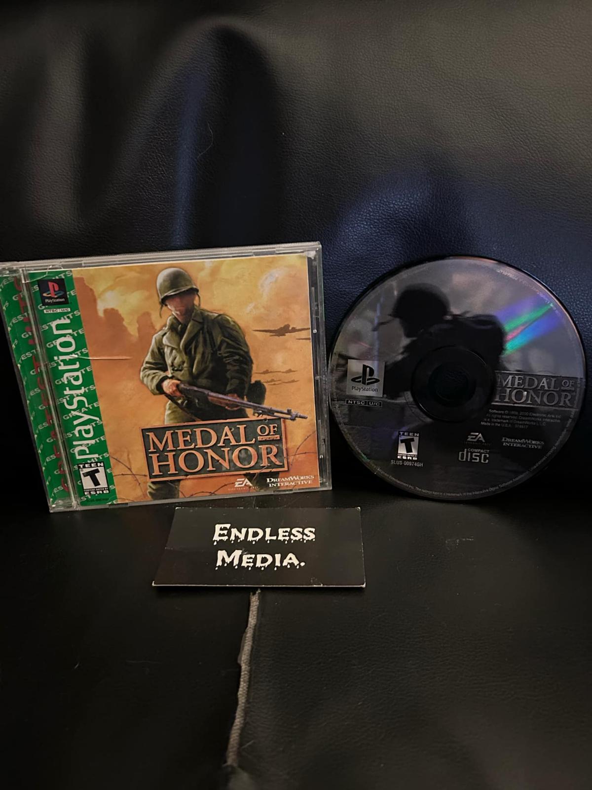 Medal of Honor [Greatest Hits] Sony Playstation CIB Video Game