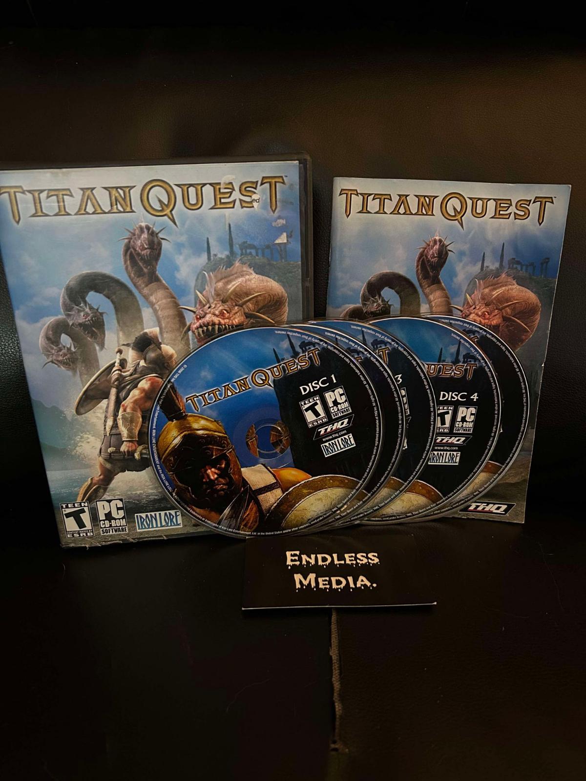 Titan Quest PC PC Games CIB Video Game