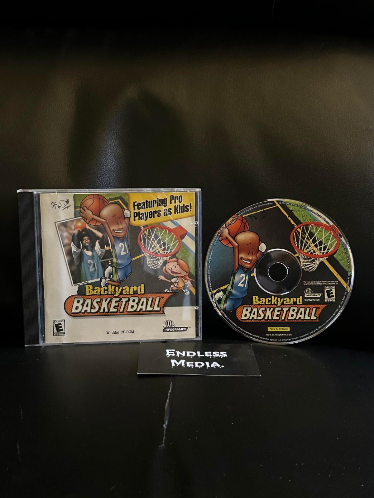 Backyard Basketball PC PC Games Loose Video Game