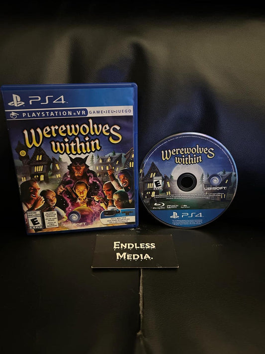 Werewolves Within Sony Playstation 4 Item and Box Video Game