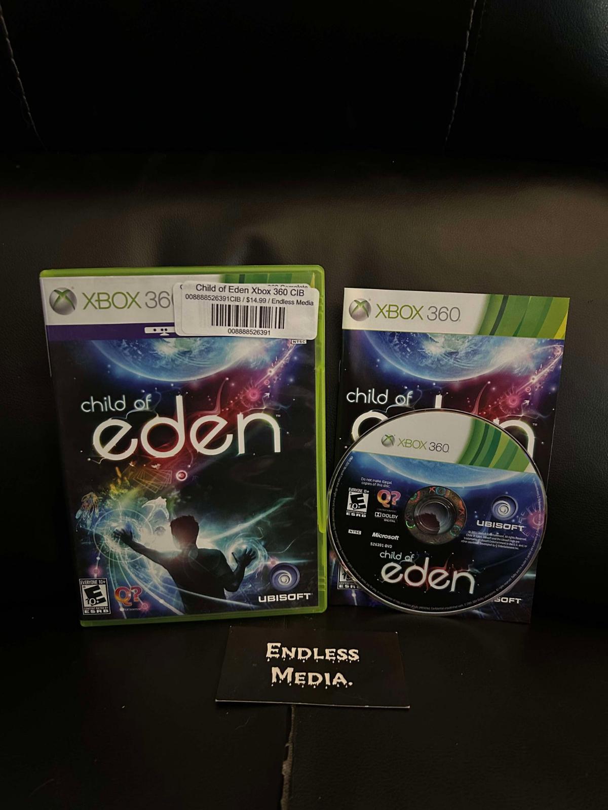 Child of Eden Microsoft Xbox 360 CIB Video Game