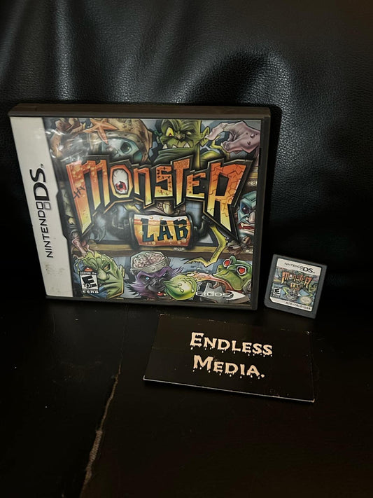 Monster Lab Nintendo Nintendo DS Item and Box Video Game