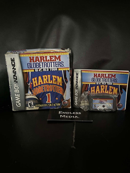 Harlem Globetrotters World Tour Nintendo GameBoy Advance CIB Video Game