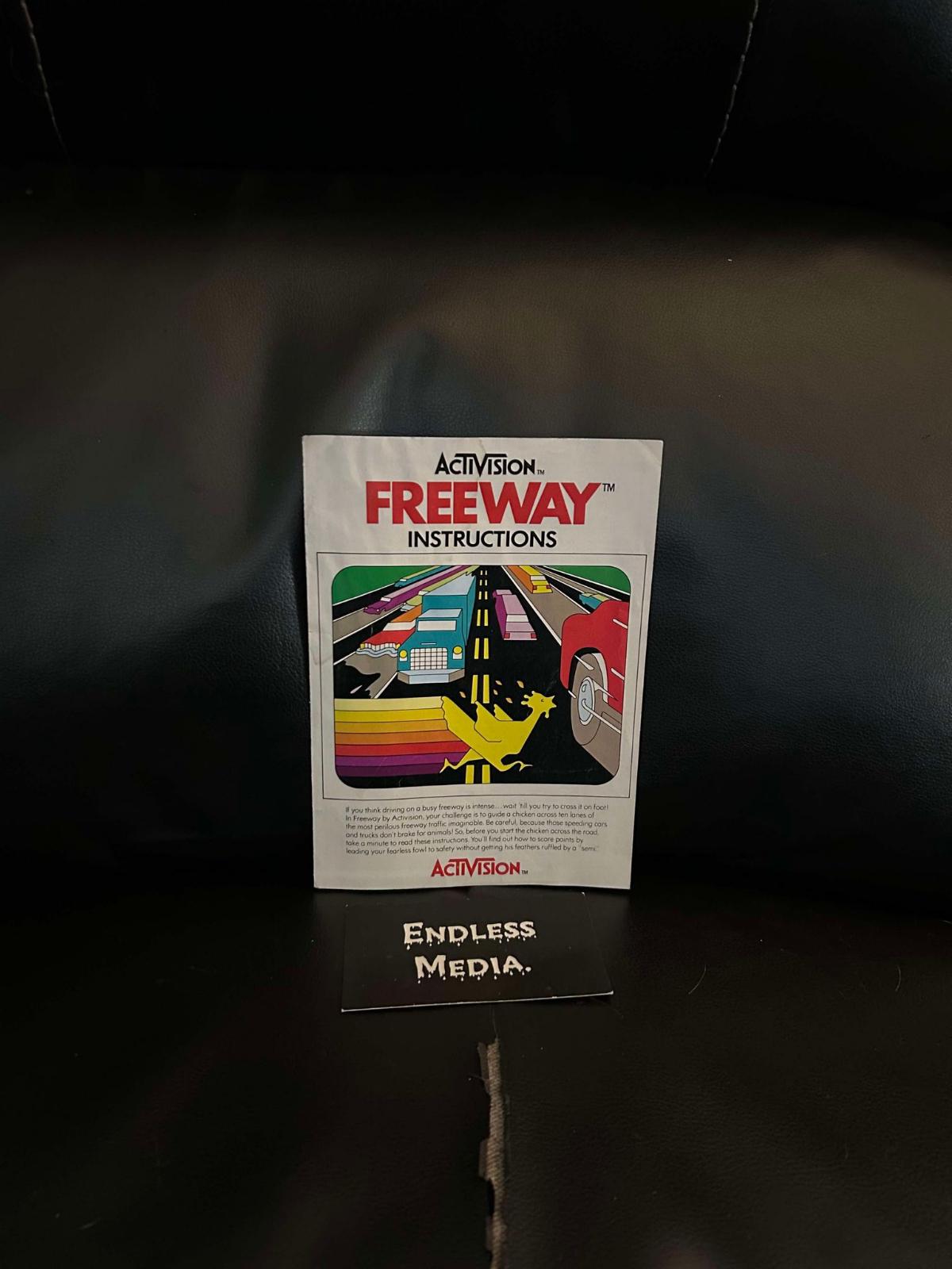 Freeway Atari Atari 2600 Manual only Video Game