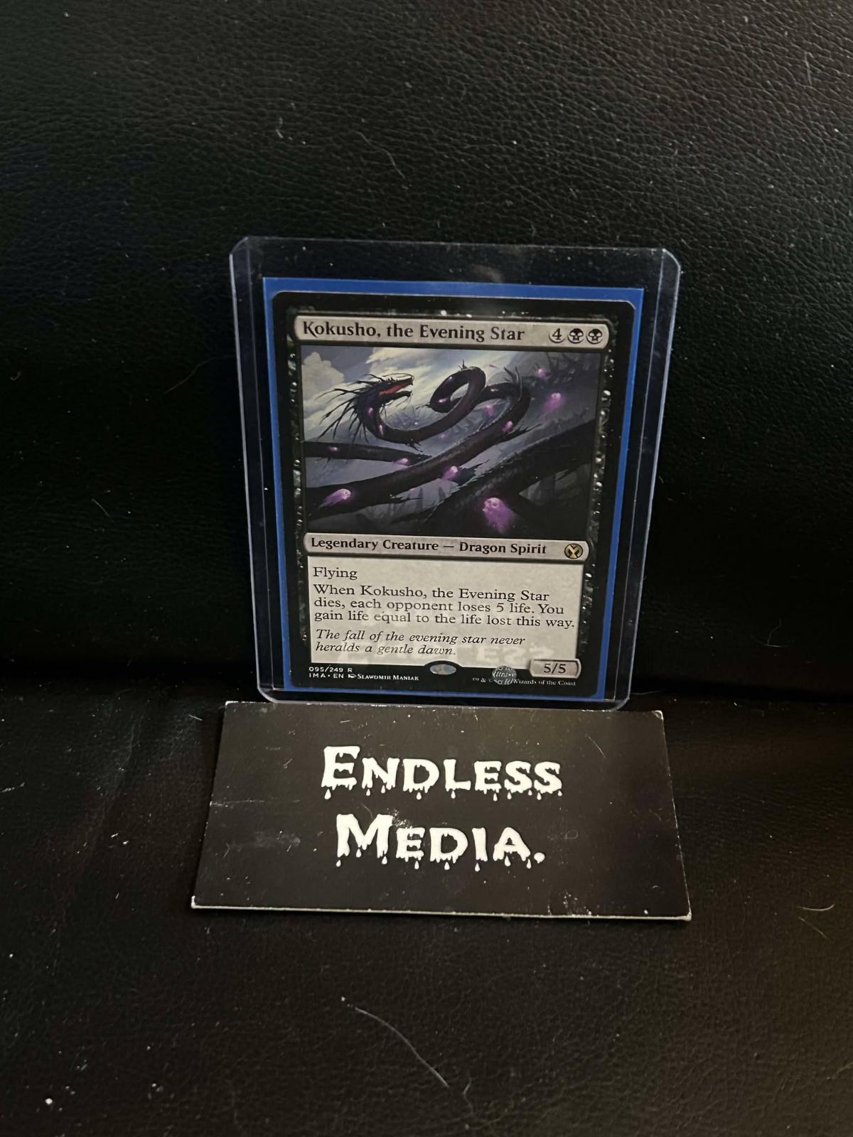 Kokusho, the Evening Star Magic the Gathering Iconic Masters Trading Card (Light Play)