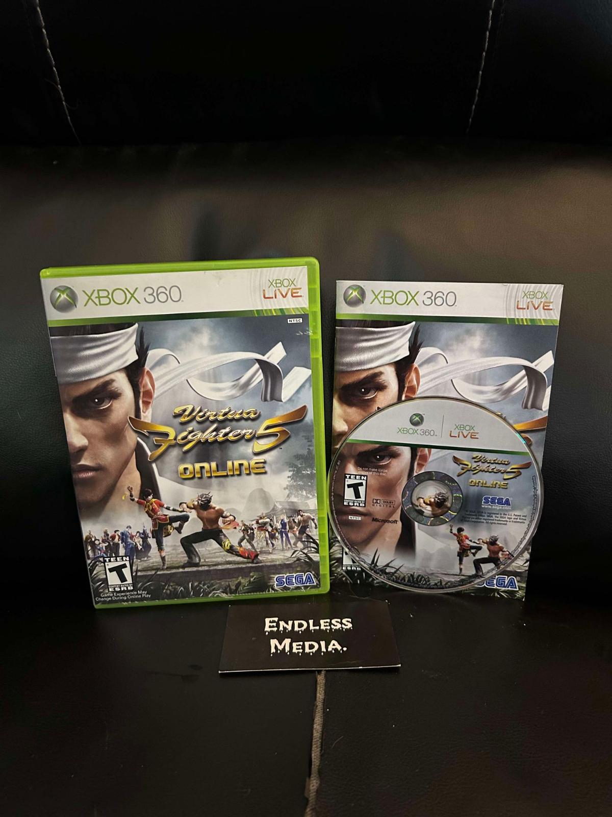 Virtua Fighter 5 Microsoft Xbox 360 CIB Video Game