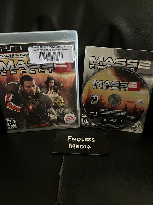 Mass Effect 2 Sony Playstation 3 CIB Video Game