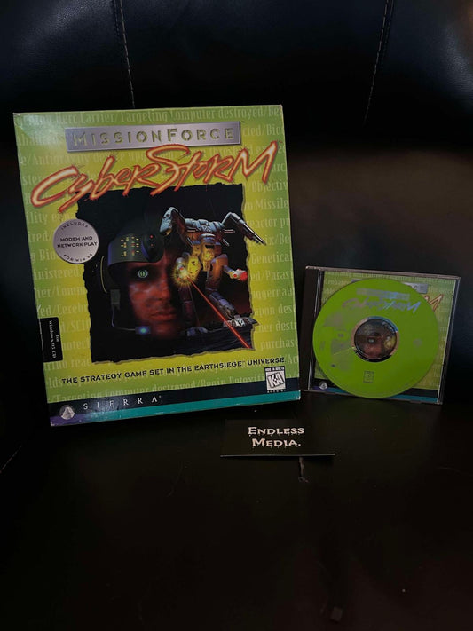 MissionForce CyberStorm PC PC Games CIB Video Game