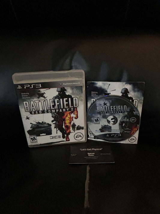 Battlefield: Bad Company 2 Sony Playstation 3 CIB Video Game