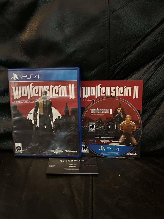 Wolfenstein II: The New Colossus Sony Playstation 4 CIB Video Game