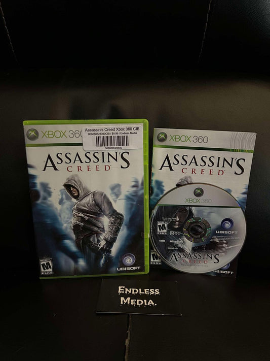 Assassin's Creed Microsoft Xbox 360 CIB Video Game