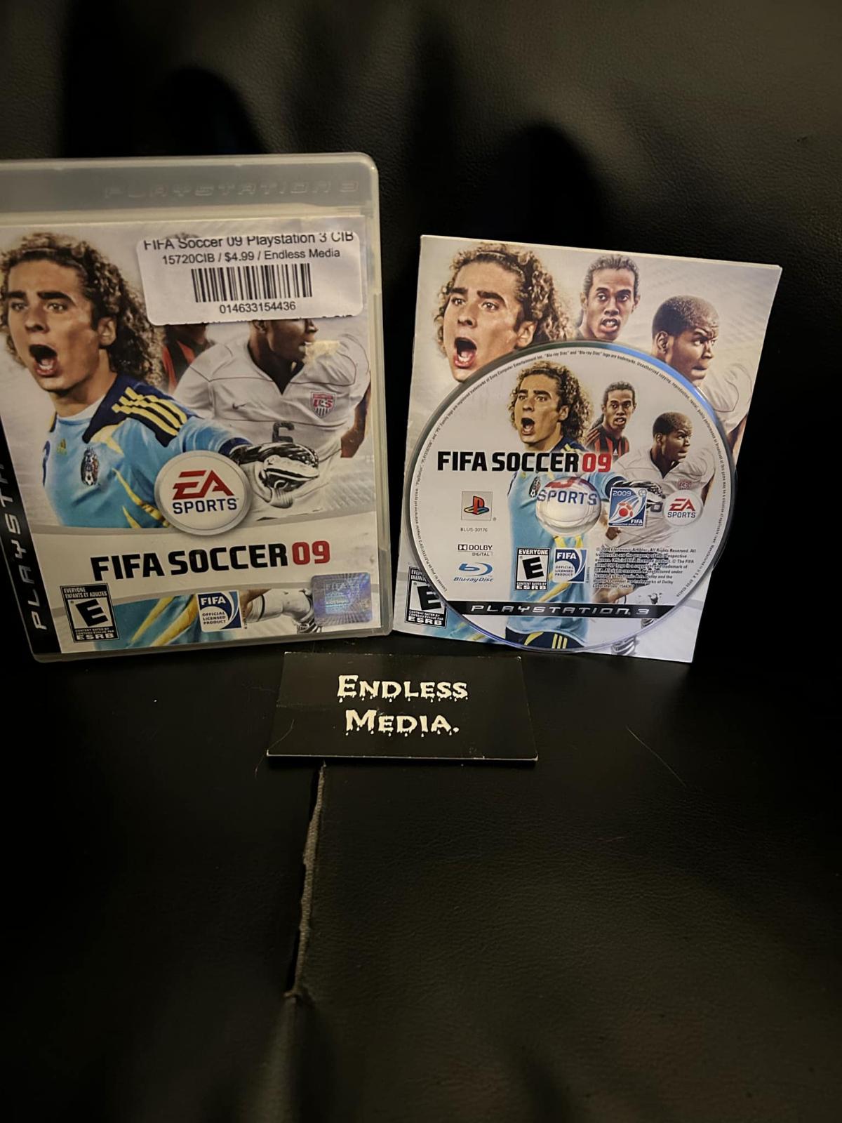 FIFA Soccer 09 Sony Playstation 3 CIB Video Game