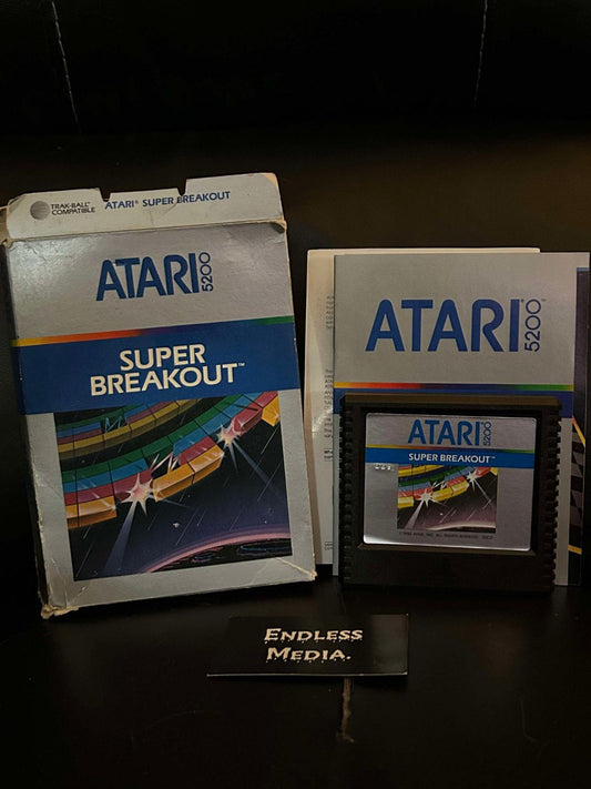 Super Breakout Atari Atari 5200 CIB Video Game