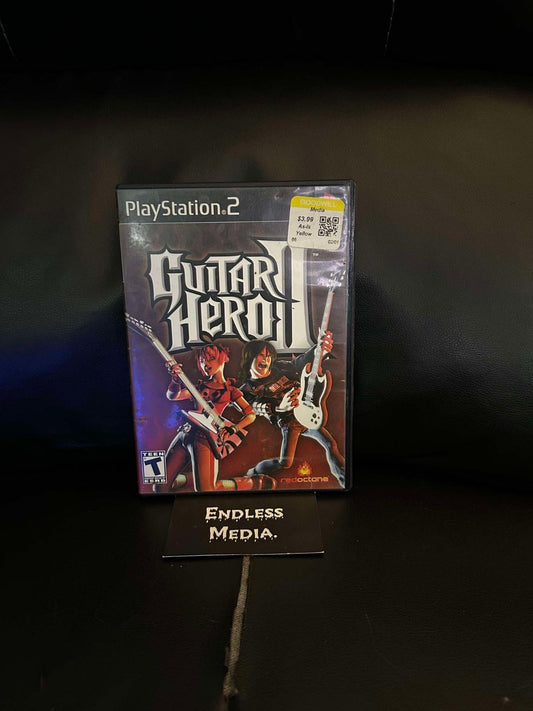 Guitar Hero II Sony Playstation 2 Box only Video Game