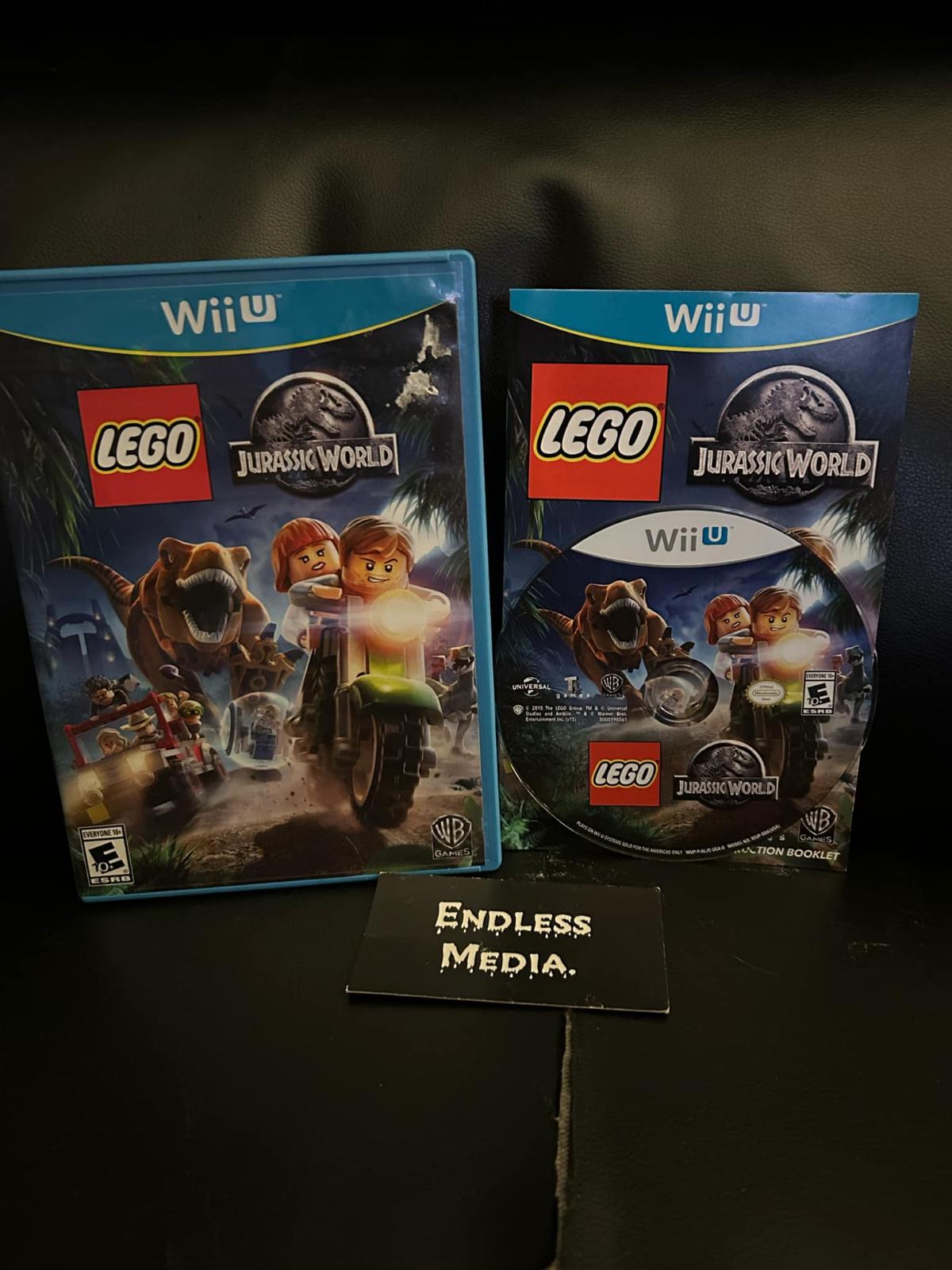 LEGO Jurassic World Nintendo Wii U CIB Video Game