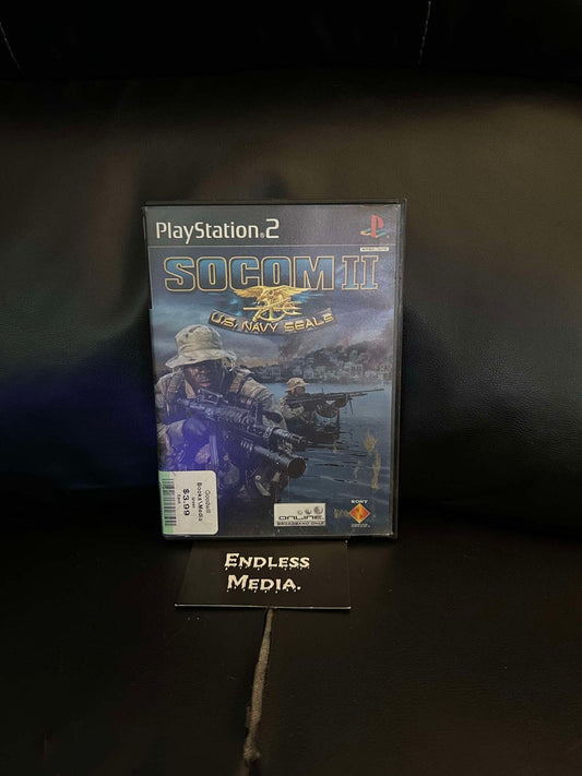 SOCOM II US Navy Seals Sony Playstation 2 Box only Video Game