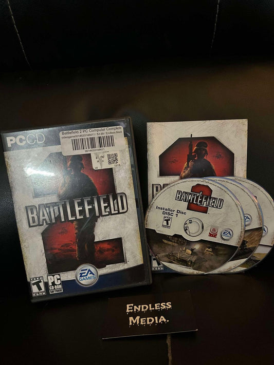 Battlefield 2 PC PC Games CIB Video Game