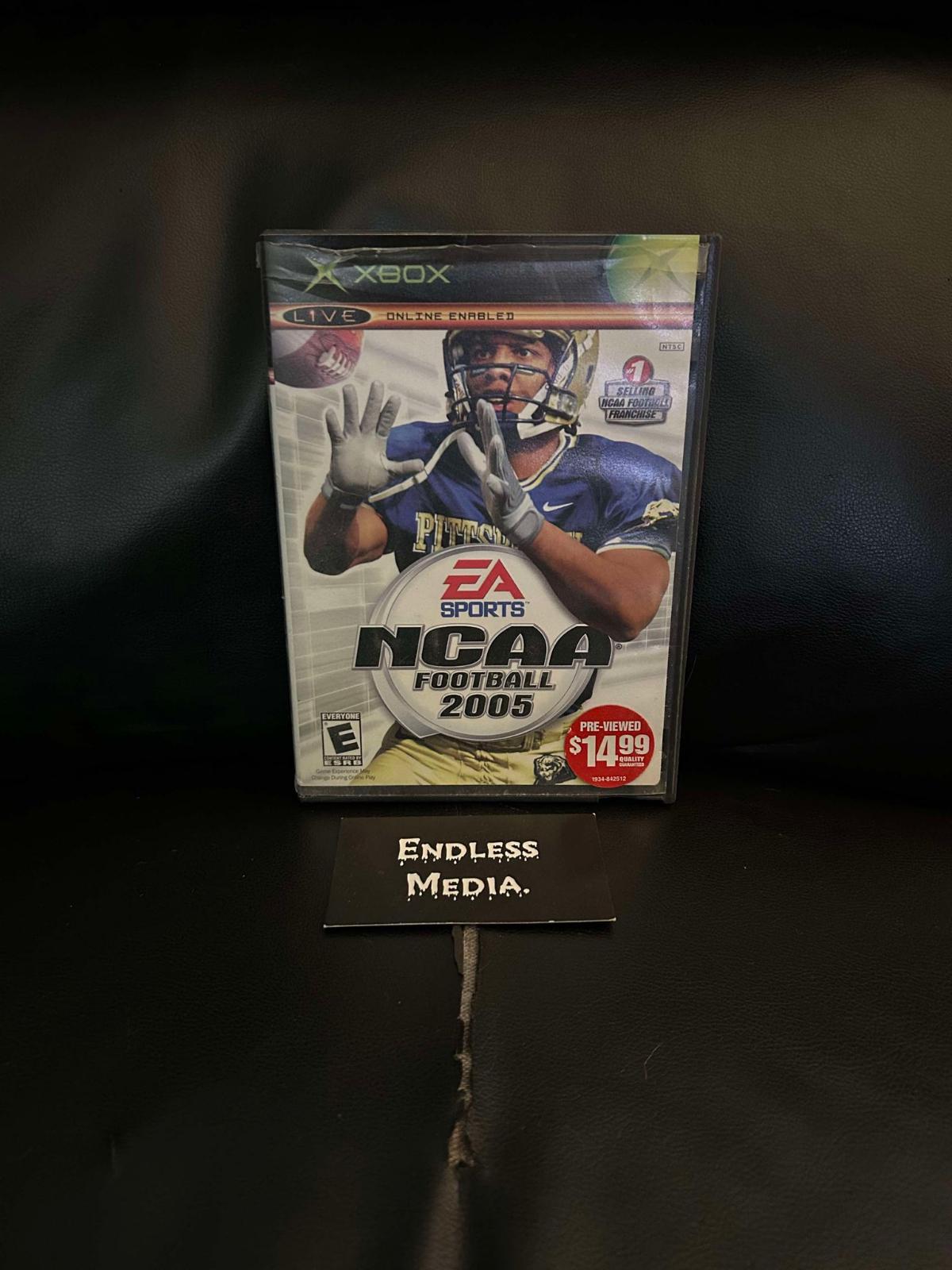 NCAA Football 2005 Microsoft Xbox Box only Video Game