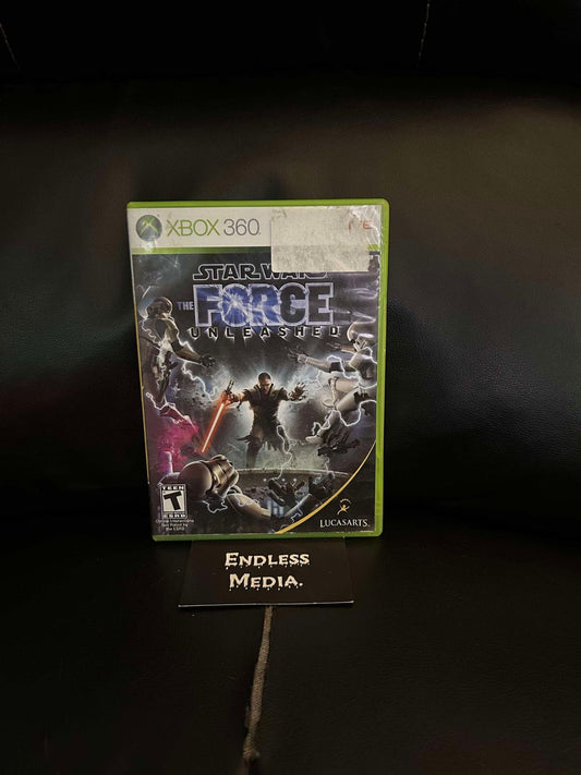 Star Wars The Force Unleashed Microsoft Xbox 360 Box only Video Game