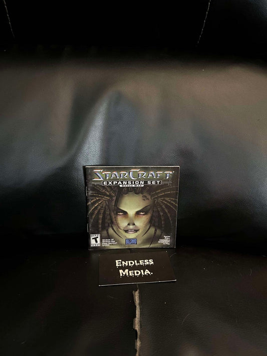 Starcraft Expansion Set: Brood War PC PC Games Manual only Video Game