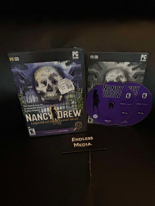 Nancy Drew: The Legend of the Crystal Skull PC PC Games CIB Video Game