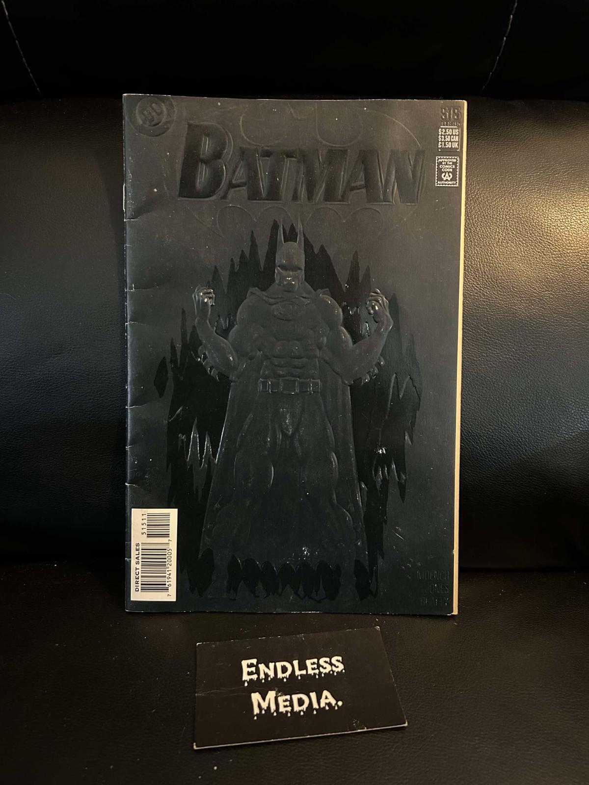 Batman [Embossed] #515 (1995) Comic Books Batman Ungraded