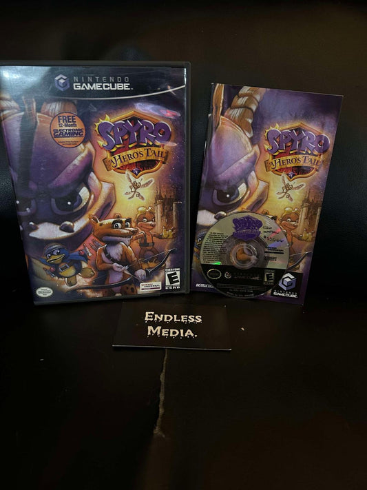 Spyro A Hero's Tail Nintendo Gamecube CIB Video Game