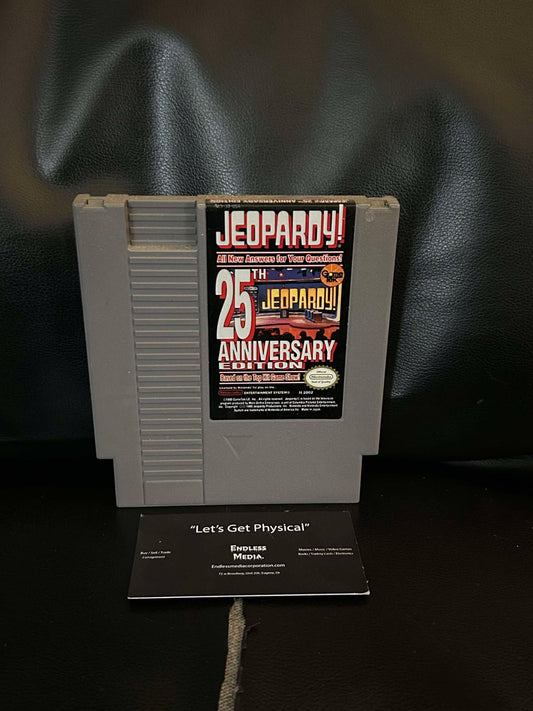 Jeopardy 25th Anniversary NES NES Loose Video Game