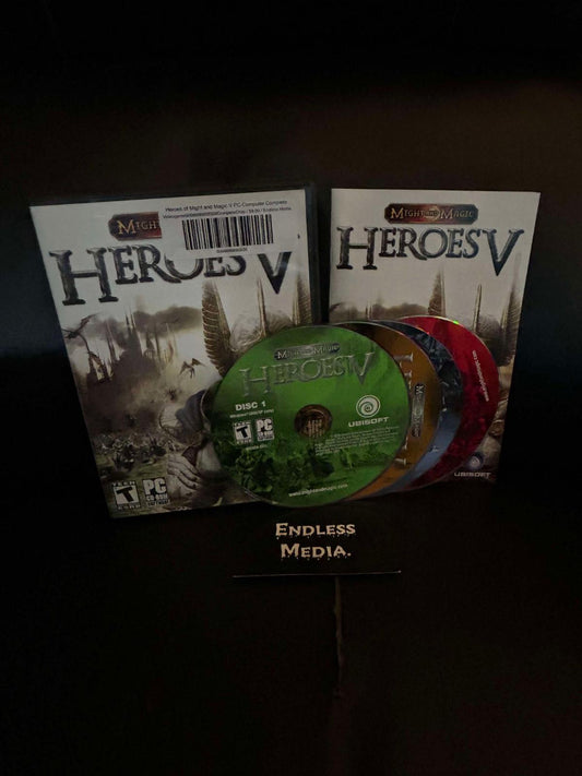 Heroes of Might and Magic V PC PC Games CIB Video Game