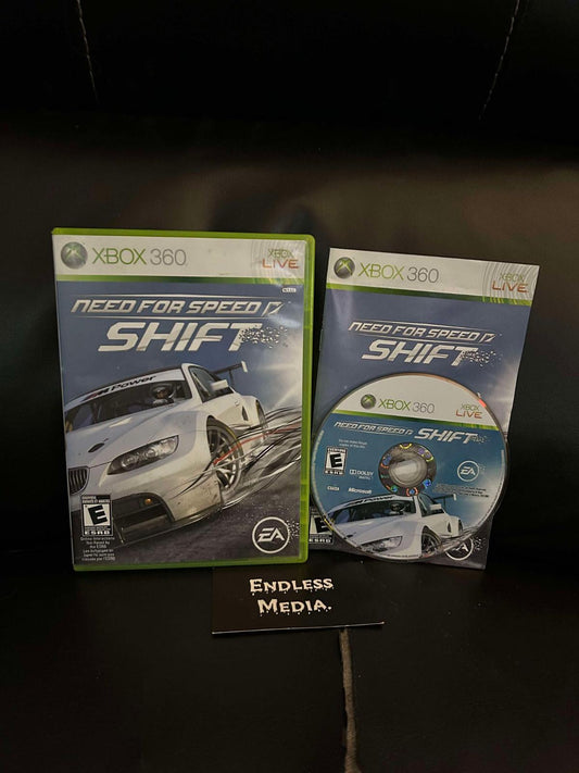 Need for Speed Shift Microsoft Xbox 360 CIB Video Game