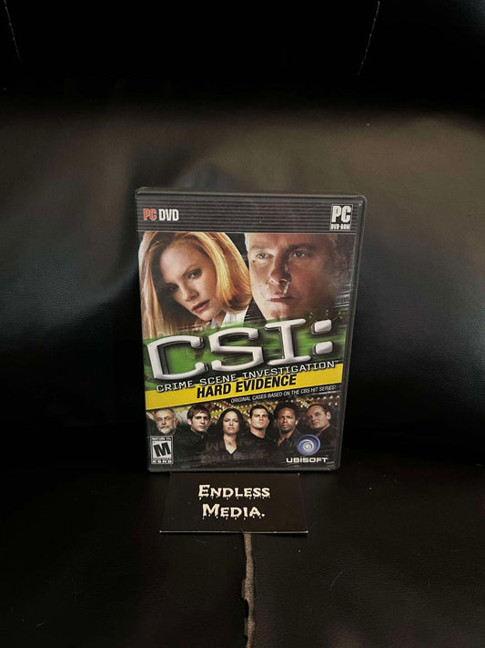 CSI Hard Evidence PC PC Games Box only Video Game