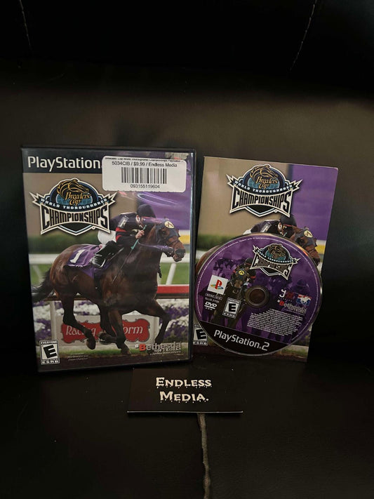 Breeders' Cup World Thoroughbred Championships Sony Playstation 2 CIB Video Game