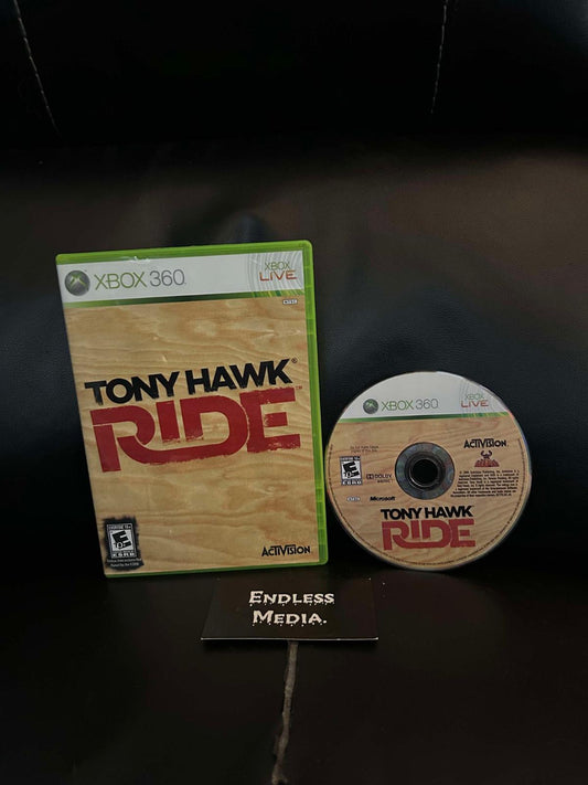 Tony Hawk: Ride Microsoft Xbox 360 Item and Box Video Game