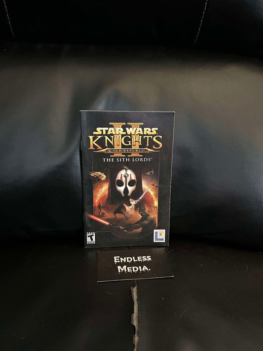 Star Wars Knights of the Old Republic II PC PC Games Manual only Video Game