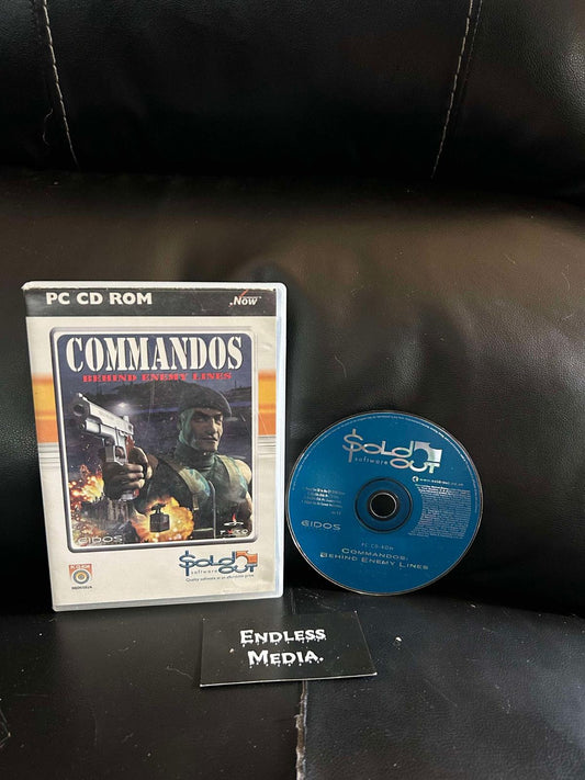 Commandos: Behind Enemy Lines PC PC Games Item and Box Video Game