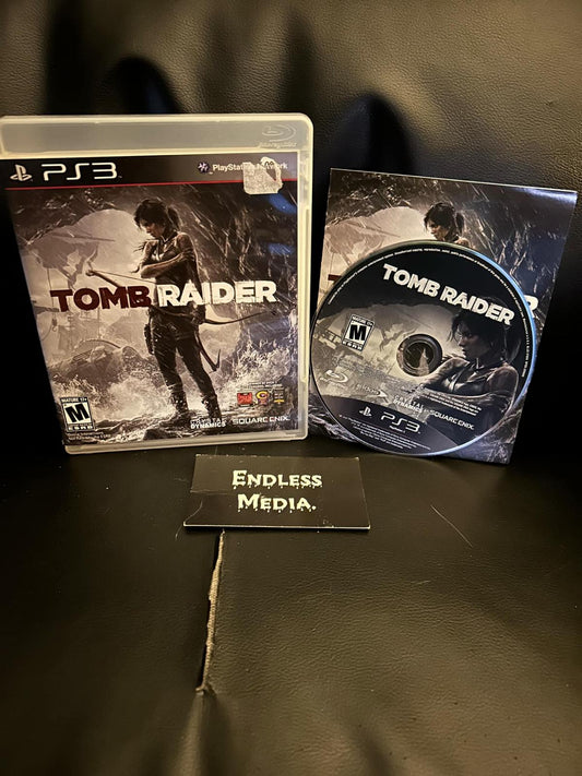 Tomb Raider Sony Playstation 3 CIB Video Game