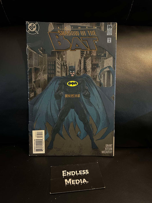 Batman: Shadow of the Bat [Embossed] #35 (1995) Comic Books Batman: Shadow of the Bat Ungraded