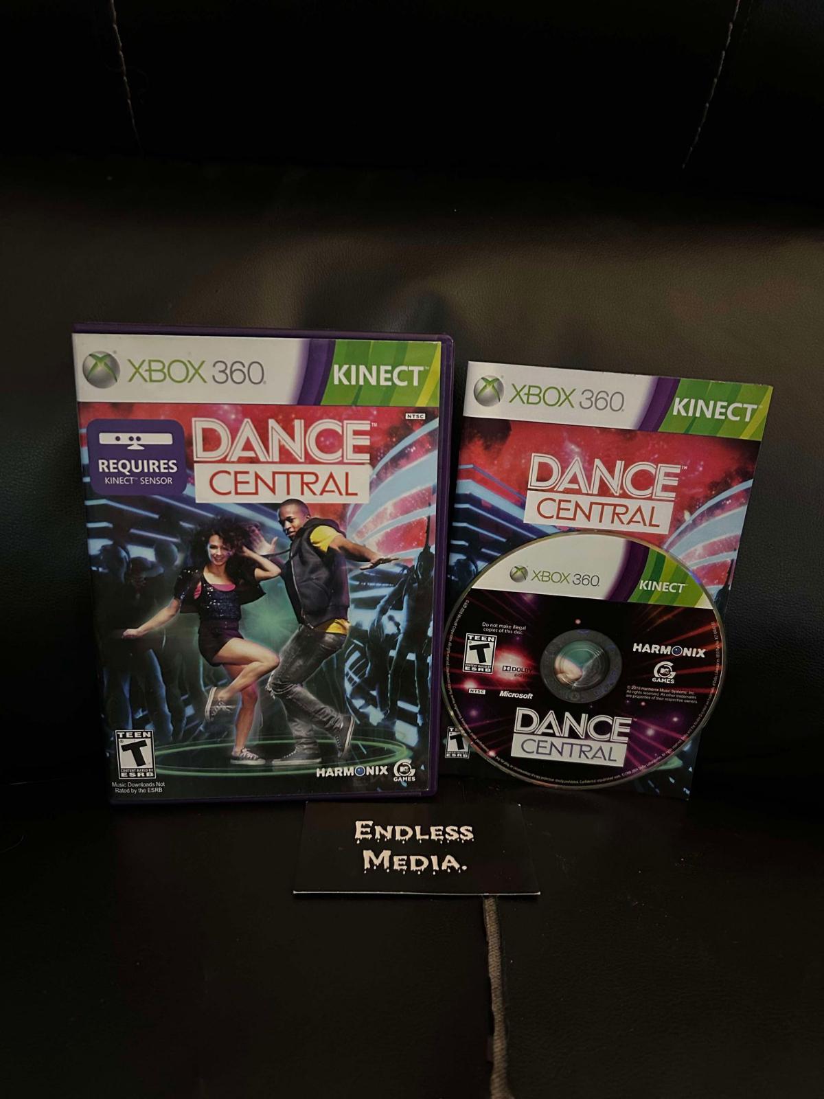 Dance Central Microsoft Xbox 360 CIB Video Game