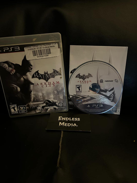 Batman: Arkham City Sony Playstation 3 CIB Video Game