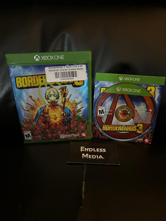 Borderlands 3 Microsoft Xbox One CIB Video Game