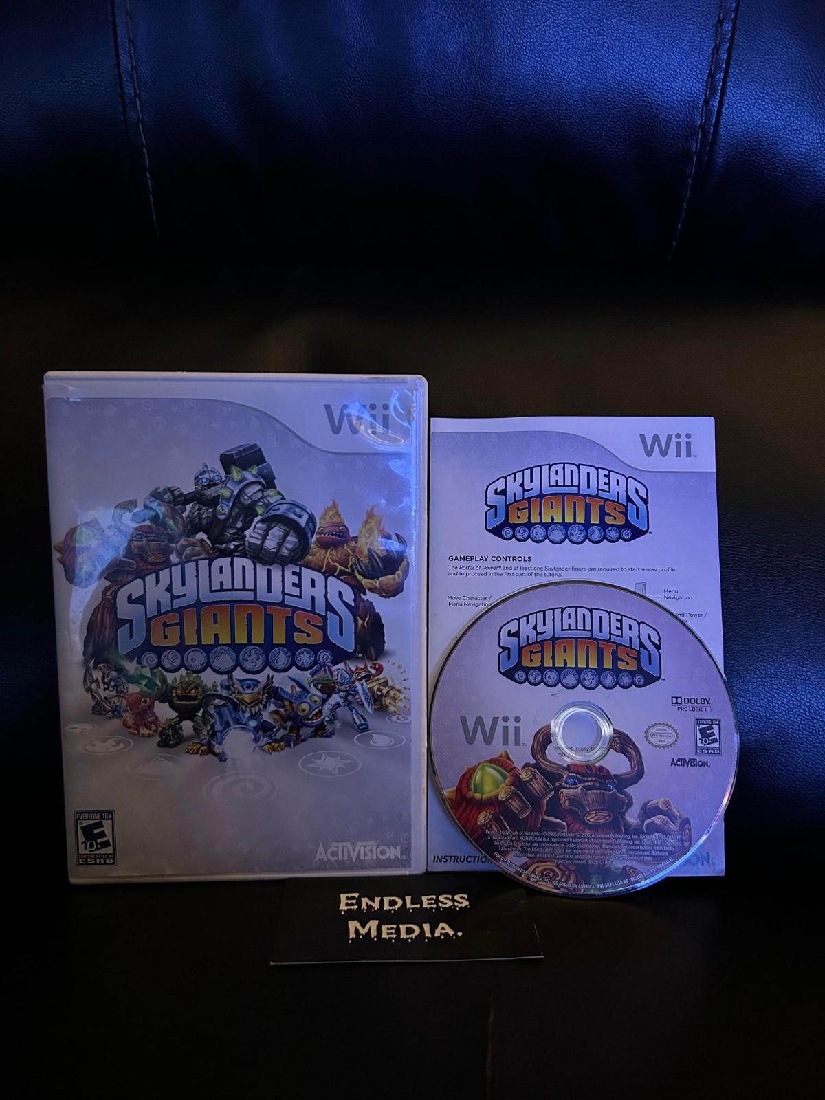 Skylander's Giants (game only) Nintendo Wii CIB Video Game