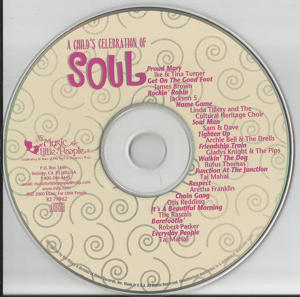 Various : A Child's Celebration Of Soul (CD, Comp)
