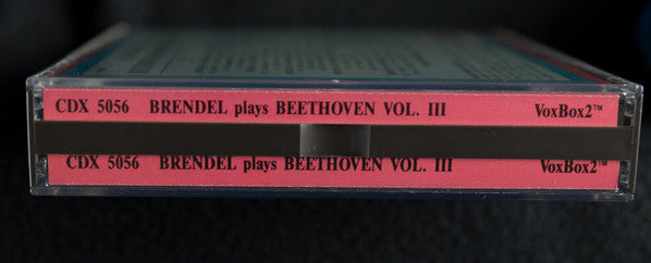 Alfred Brendel, Ludwig van Beethoven : Piano Sonatas, Vol. III (2xCD, Comp)