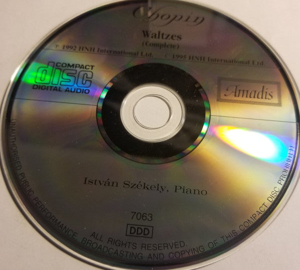 Frédéric Chopin, Istvan Szekely : Waltzes (Complete) (CD, Album)